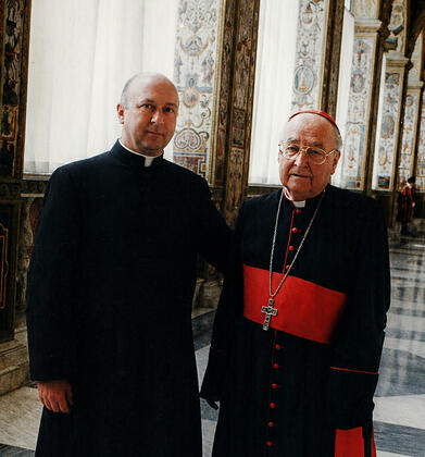 Padre Murr y el Cardenal Gagnon Padre Murr y el Cardenal Gagnon